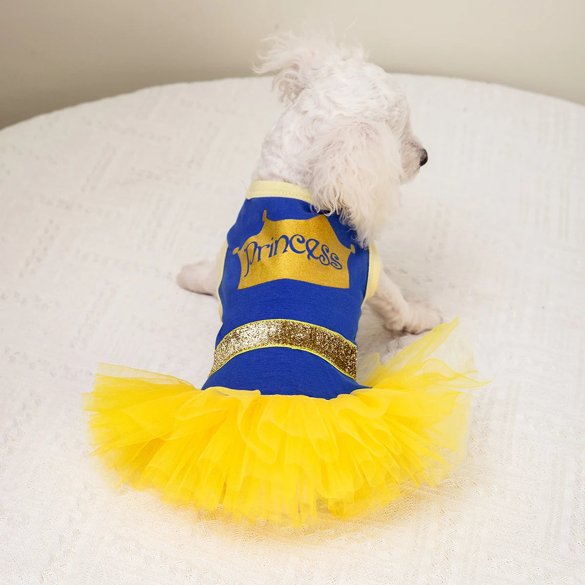 Crown Princess Dog Tutu Dress