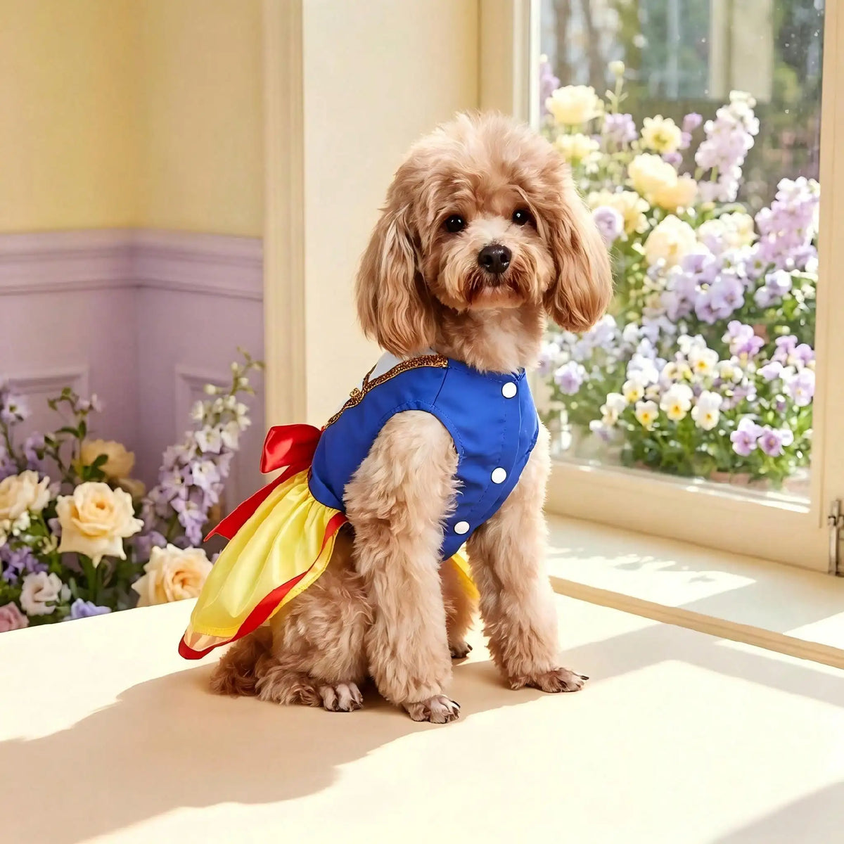 Snow Dog Costume - Christmas Princess Puppy Dress