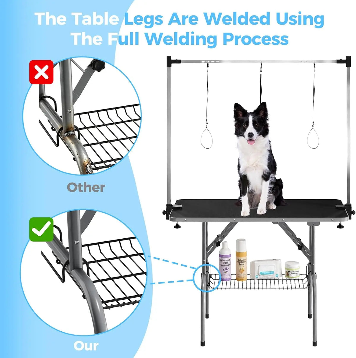 Garvee 42Inch Foldable Dog Grooming Table