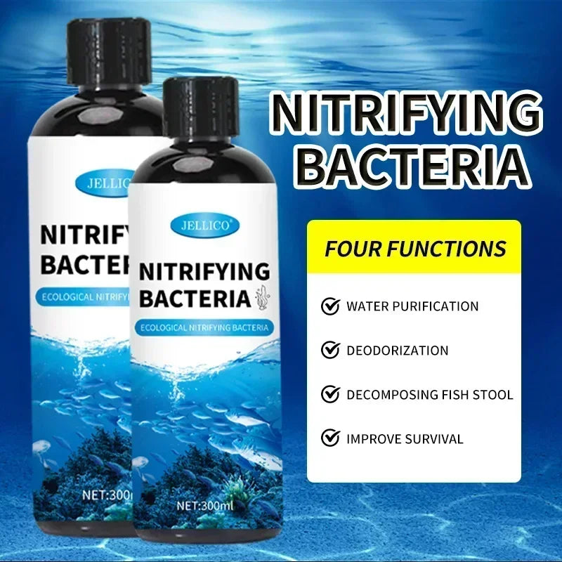 300ml Nitrifying Bacteria Liquid Fish Tank - Water Purifier - Aquarium Water Treatment