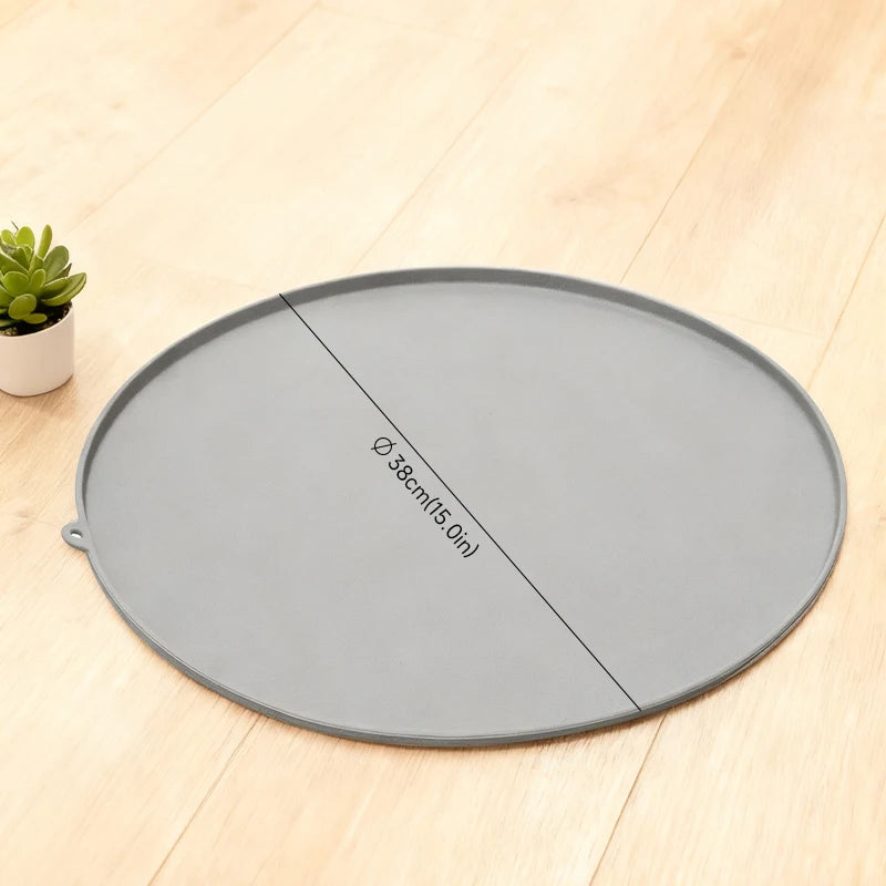 Pet Feeding Mat to Prevent Spills Easy to Clean