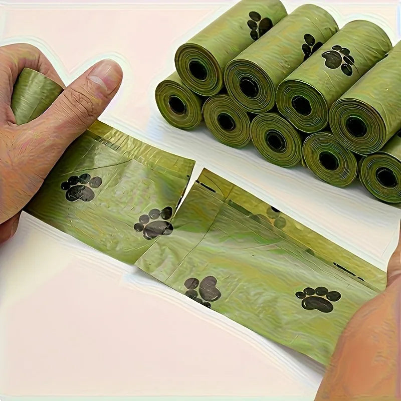 15 Rolls / 300 Pet Waste Bags – Thick, Leak-Proof Dog & Cat Poop Bags