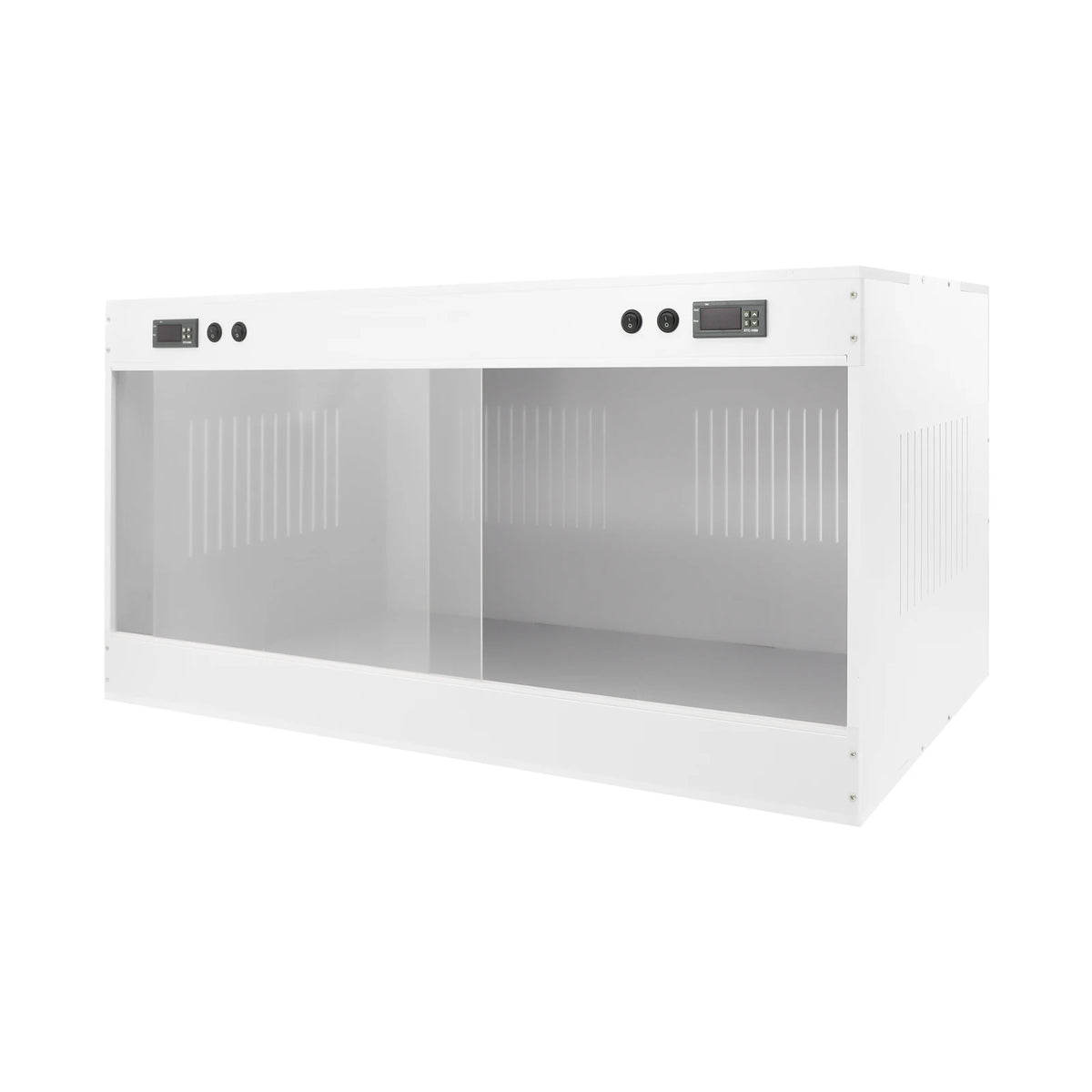 Reptile Tank, with Viewing Window & Dual Temperature Controllers