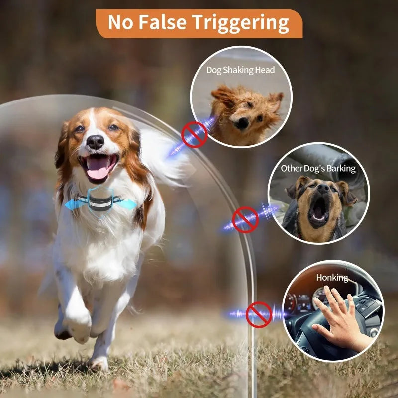Waterproof Dog Anti Barking Shock Collar - No Bark Electric Collar