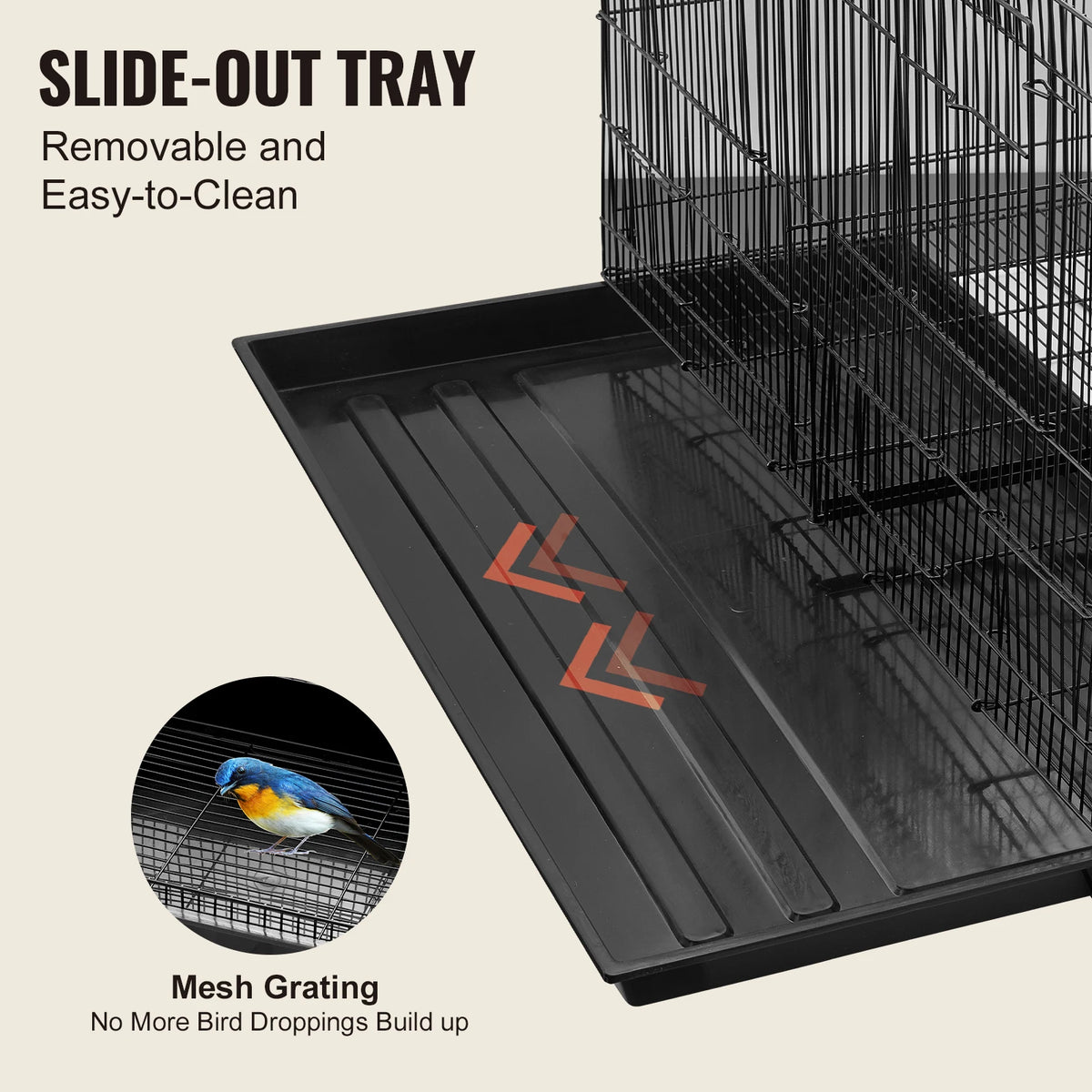 SucceBuy 30In Bird Cage