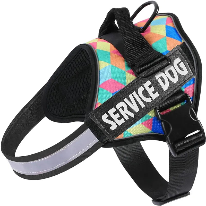 Chest Strap Vest Harness - Explosion Proof Flushing Dog Harness