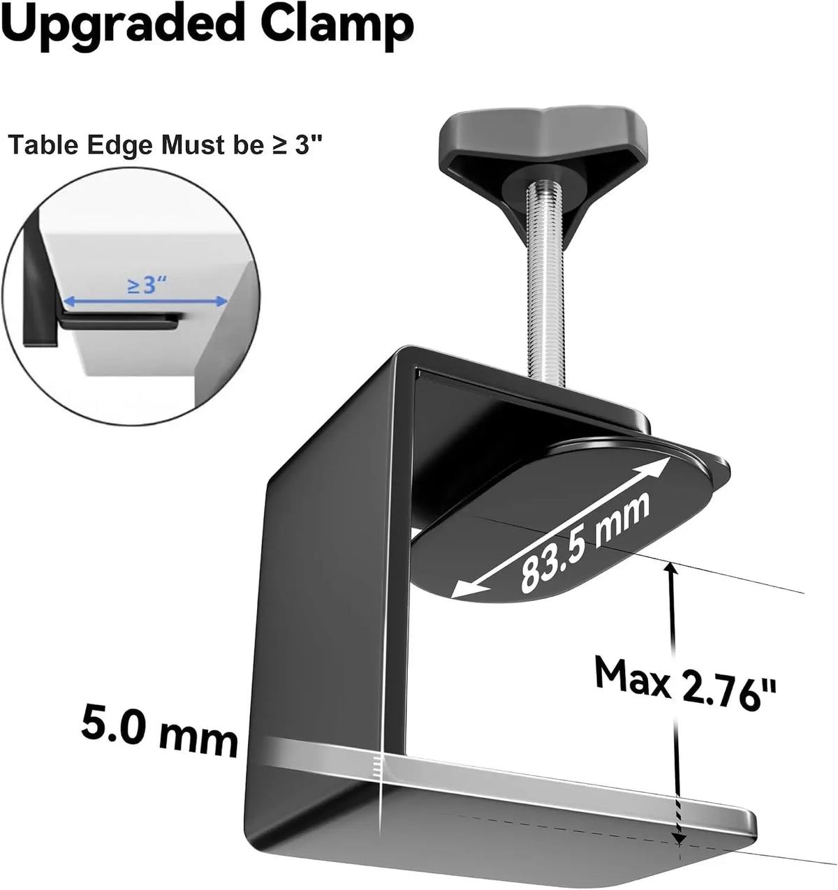 Dog Grooming Hammock with Table Clamp Grooming Arm, Adjustable Height Sling for 5‑22lbs Nail Trimming