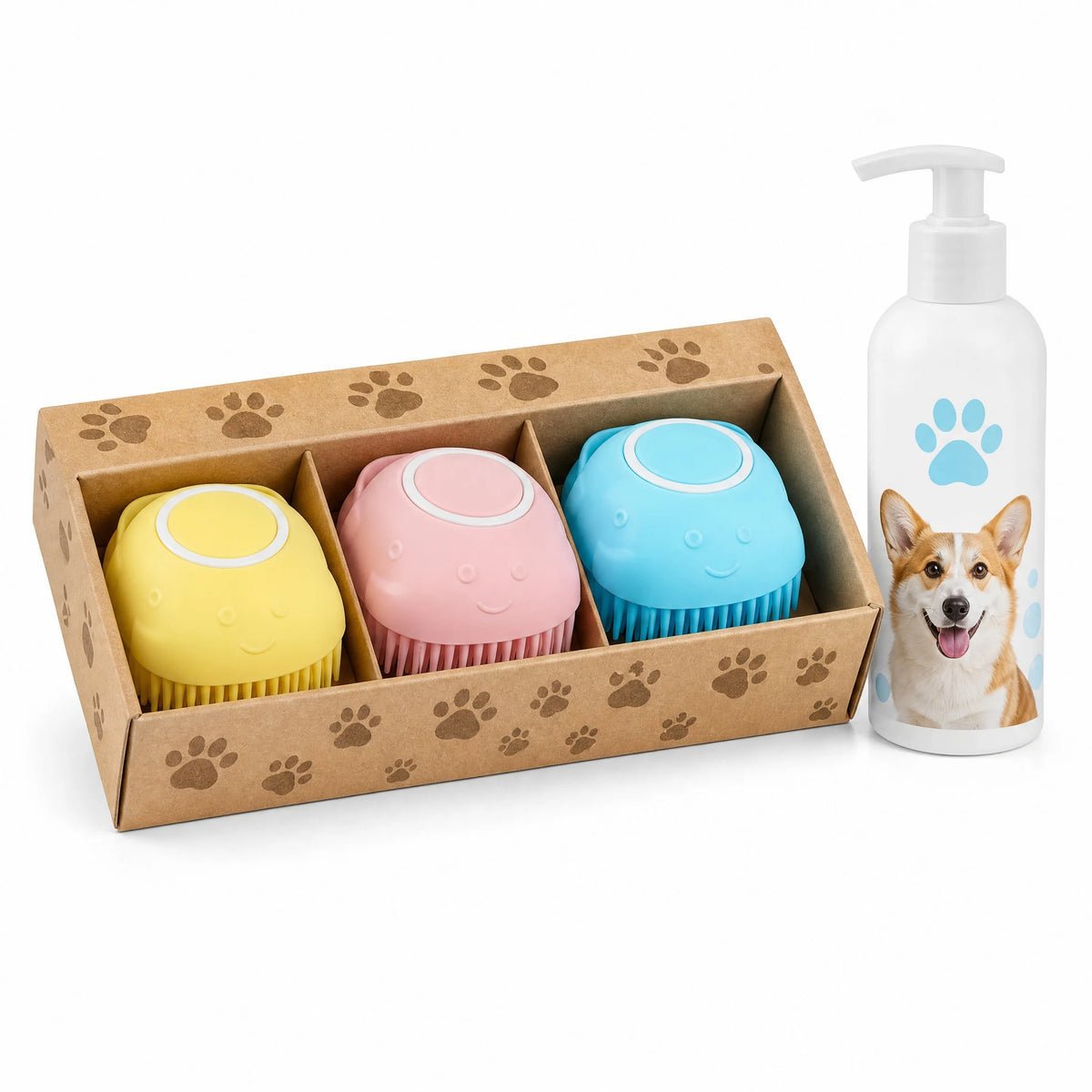 1-Pack De-shedding Tool for Dogs - Pet Grooming Kit for Reducing Hair on Furniture & Carpet