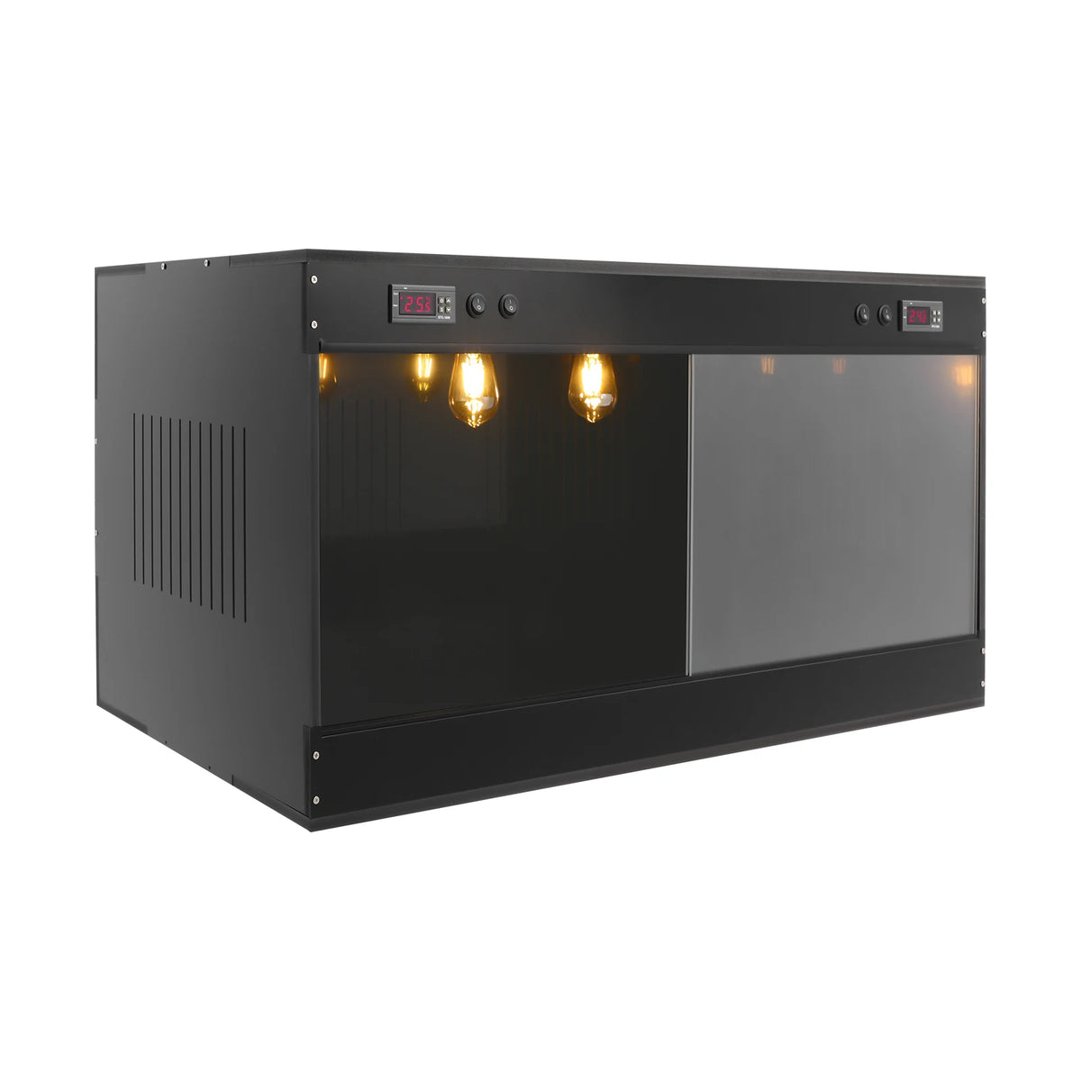 Reptile Tank, with Viewing Window & Dual Temperature Controllers