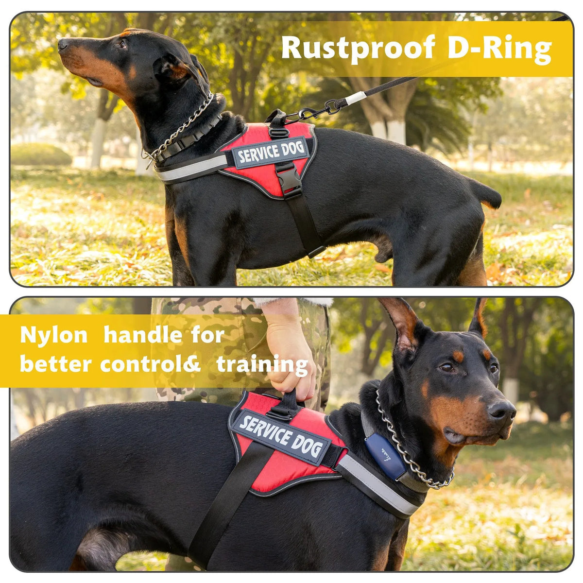 Chest Strap Vest Harness - Explosion Proof Flushing Dog Harness