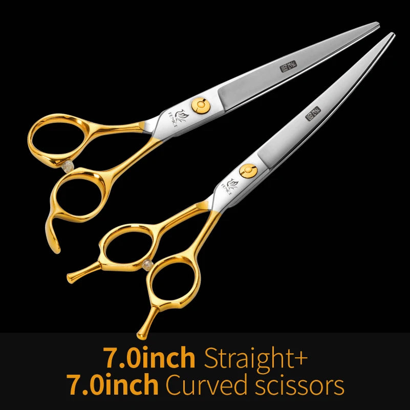 Fenice 6.5/6.75/7.0/7.5 inch Professional Dog Grooming Scissors for Cutting - Thinning - Shears