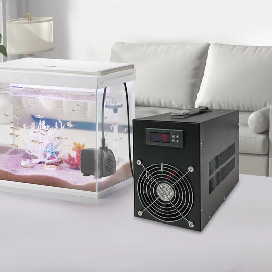 Aquarium Chiller with Digital Display 15.85Gal Fish Tank Cooling Machine- Adjustable Temp. Aquarium Cooling Machine 200W
