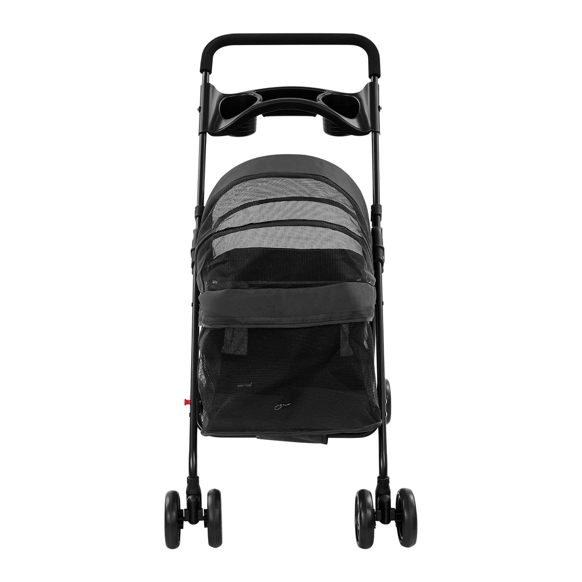 Wheelcart - Foldable Pet Stroller Travel Cart - 69*49*97cm Lightweight for Small pets