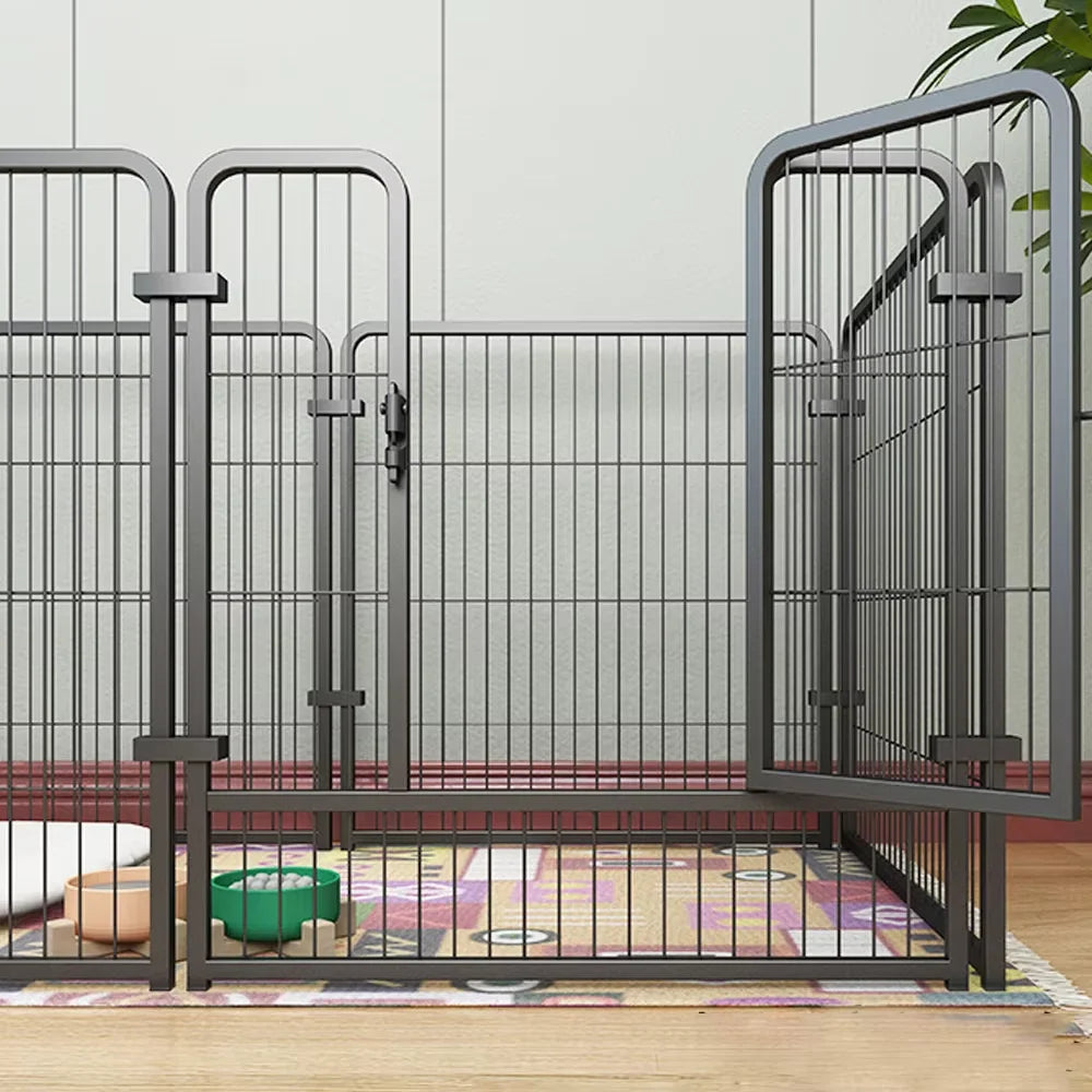 Heavy Duty Cage - 6 Panel Fence - Playpen Foldable Kennel