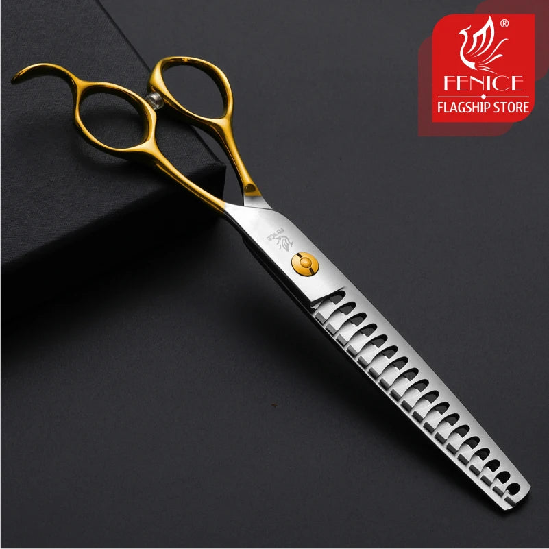 Fenice 6.5/6.75/7.0/7.5 inch Professional Dog Grooming Scissors for Cutting - Thinning - Shears