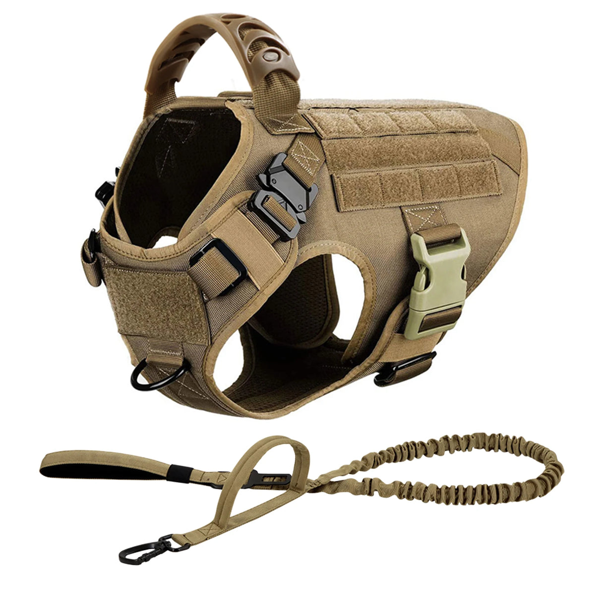 Large Dog Harness And Leash Set And Collar For Medium/ Large Dogs