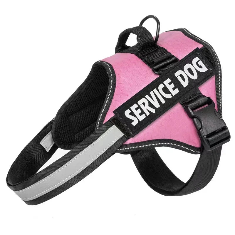 Chest Strap Vest Harness - Explosion Proof Flushing Dog Harness
