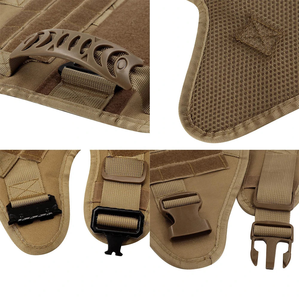 Large Dog Harness And Leash Set And Collar For Medium/ Large Dogs