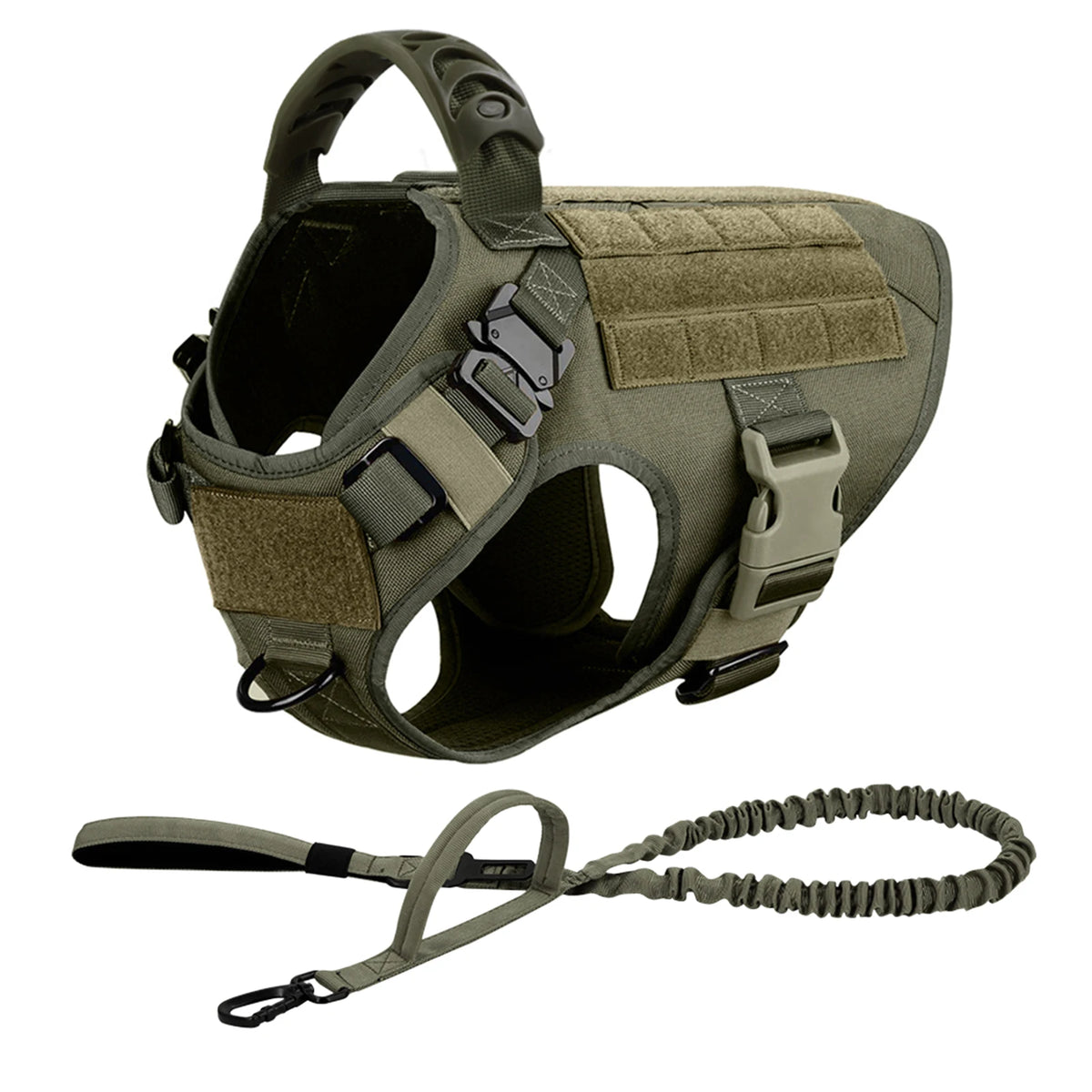 Large Dog Harness And Leash Set And Collar For Medium/ Large Dogs