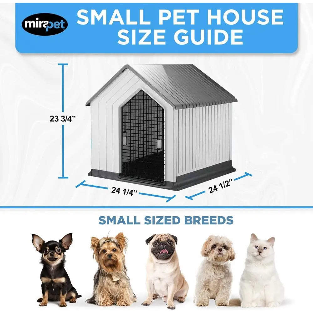 Durable Waterproo Plastic Dog House or Small to Large Sized Dogs