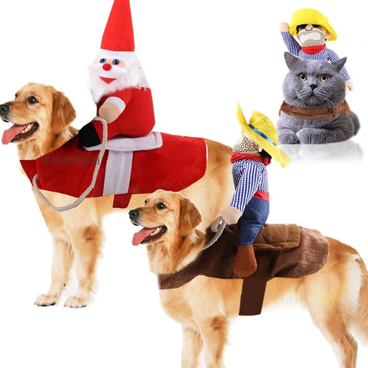 Christmas Halloween Costume Pet Apparel