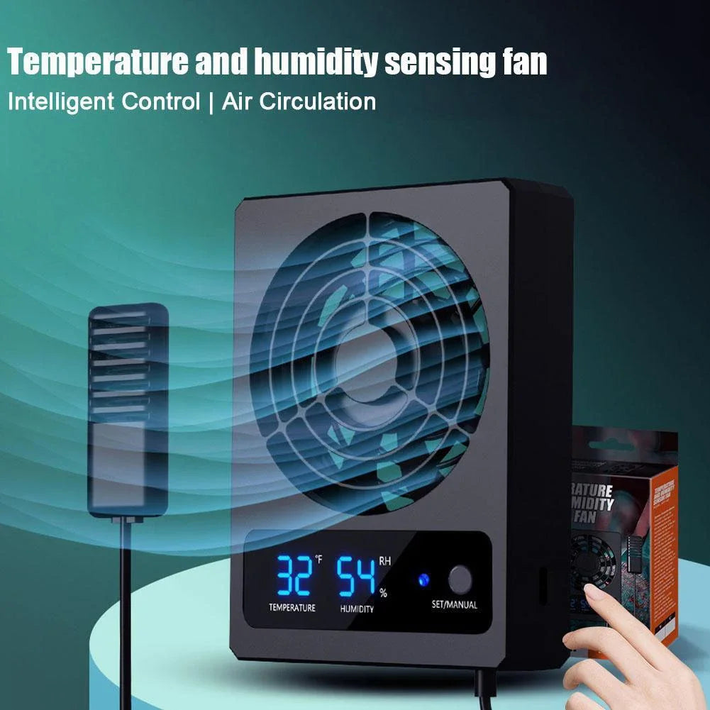 1pc Ventilation Fan For Reptile Enclosure Dehumidifier For Rainforest-Terrarium