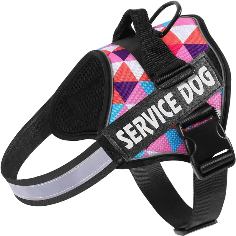 Chest Strap Vest Harness - Explosion Proof Flushing Dog Harness