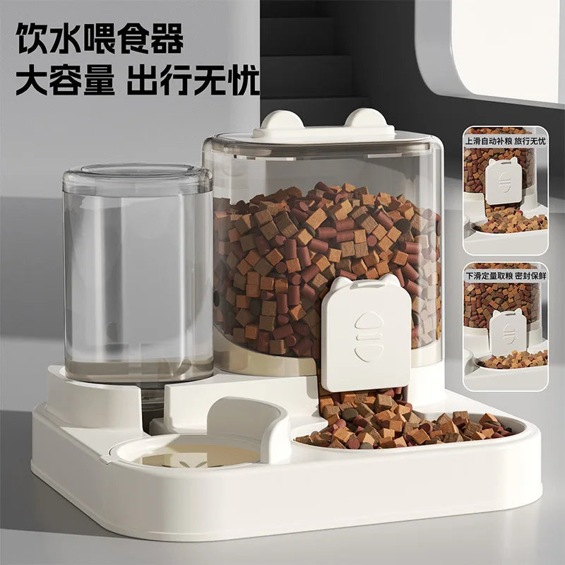 Dry and Wet Two-in-One Automatic Feeding Dispenser