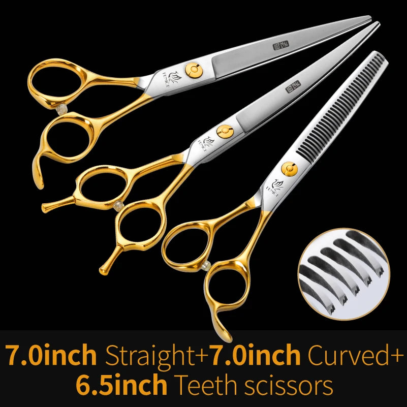 Fenice 6.5/6.75/7.0/7.5 inch Professional Dog Grooming Scissors for  Cutting -  Thinning - Shears