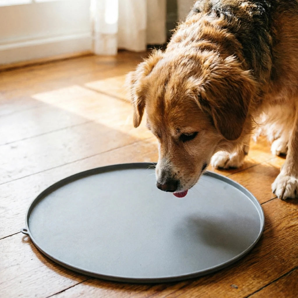 Pet Feeding Mat to Prevent Spills Easy to Clean