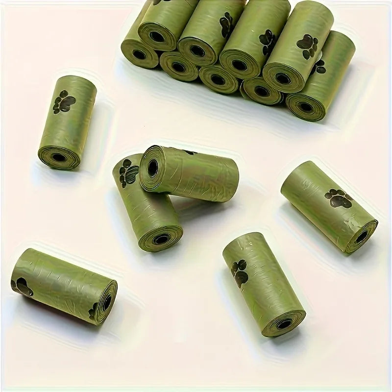 15 Rolls / 300 Pet Waste Bags – Thick, Leak-Proof Dog & Cat Poop Bags