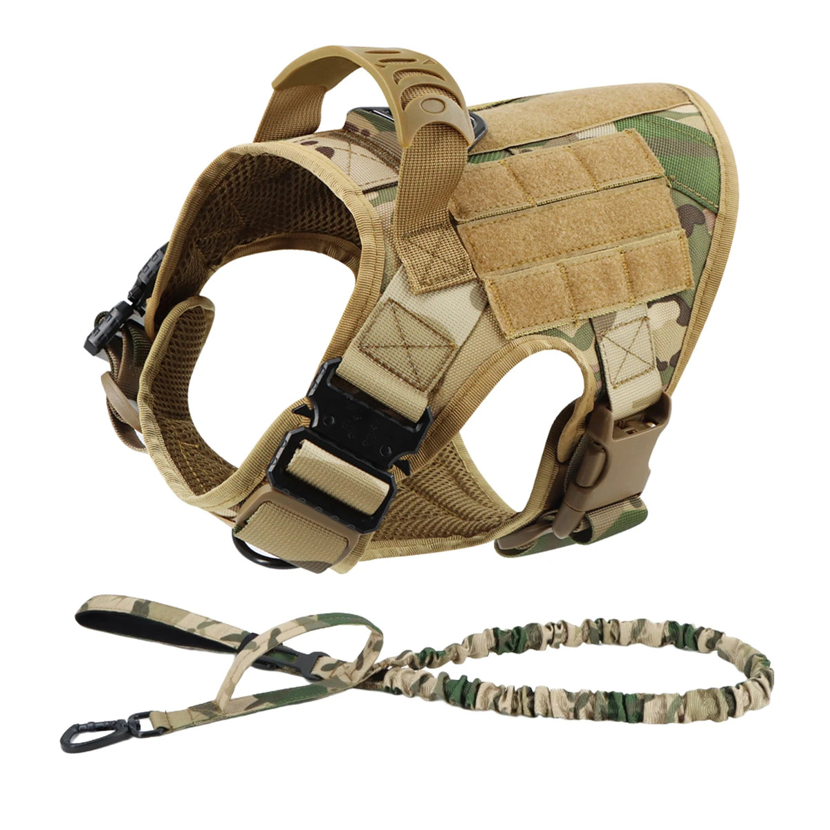 Large Dog Harness And Leash Set And Collar For Medium/ Large Dogs