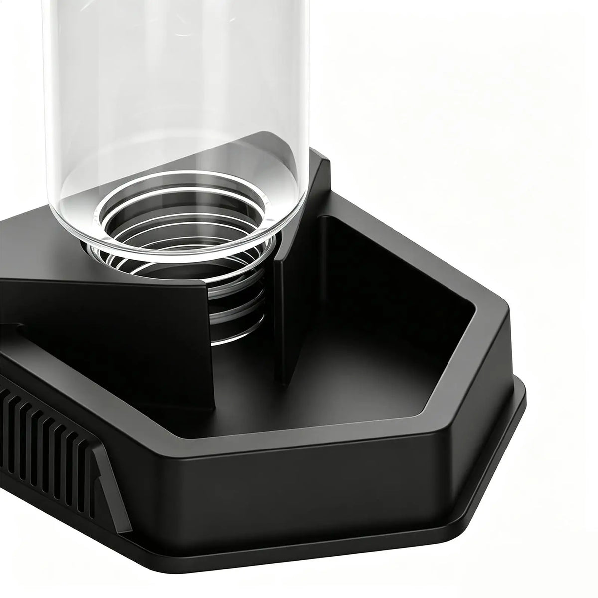 Reptile Water Bowl Anti-slip Water Feeder - Stable Plastic Automatic Water Dispenser