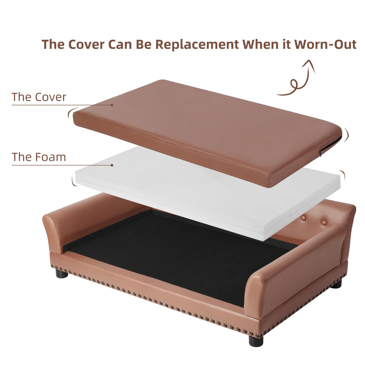Pet Sofa Bed:  Waterproof Sofa-type Dog Bed