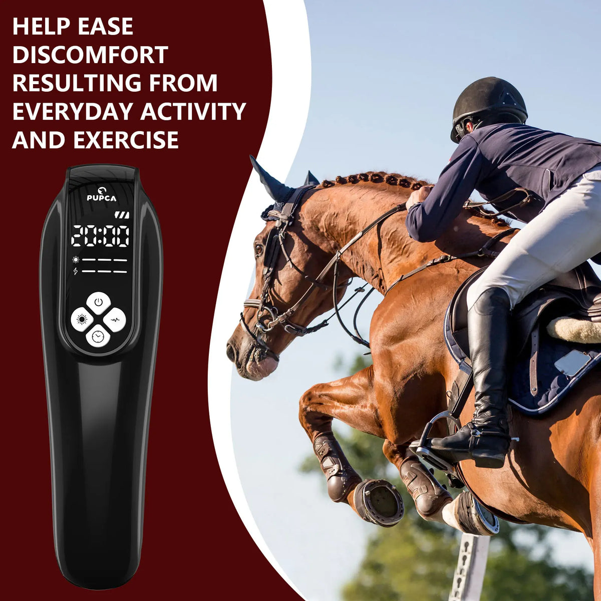 Laser Therapy Device for Horse Pets 3in1 Red Light Therapy Device Muscle Recovery Joint Pain Relief Skin Health Care