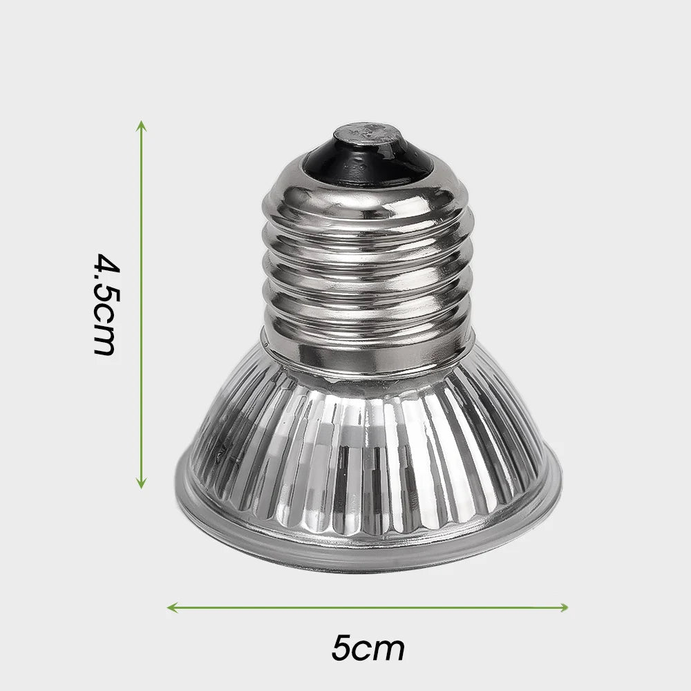 5/1PCS UVB Reptile Heating Lamp Bulb,  High Quality Sunlamp for Amphibians 25/50/75W