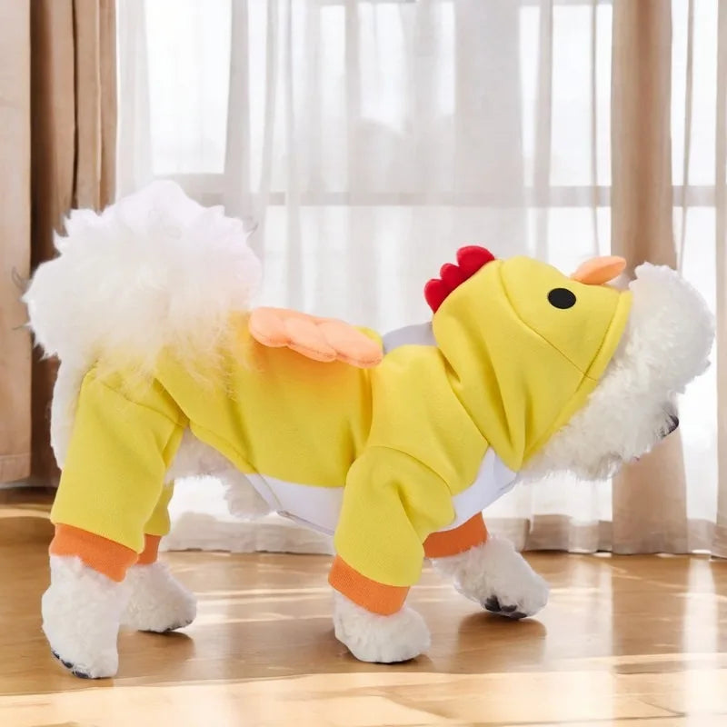 Little Yellow Chicken Halloween Pet Costume