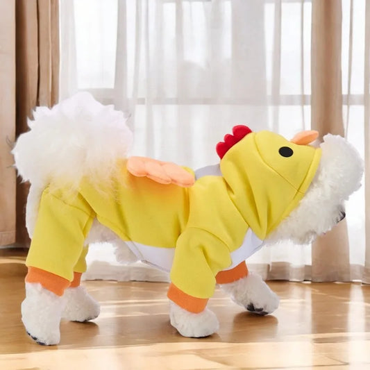 Little Yellow Chicken Halloween Pet Costume