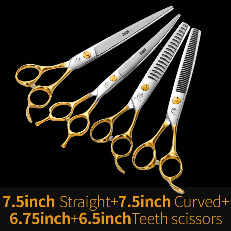 Fenice 6.5/6.75/7.0/7.5 inch Professional Dog Grooming Scissors for  Cutting -  Thinning - Shears