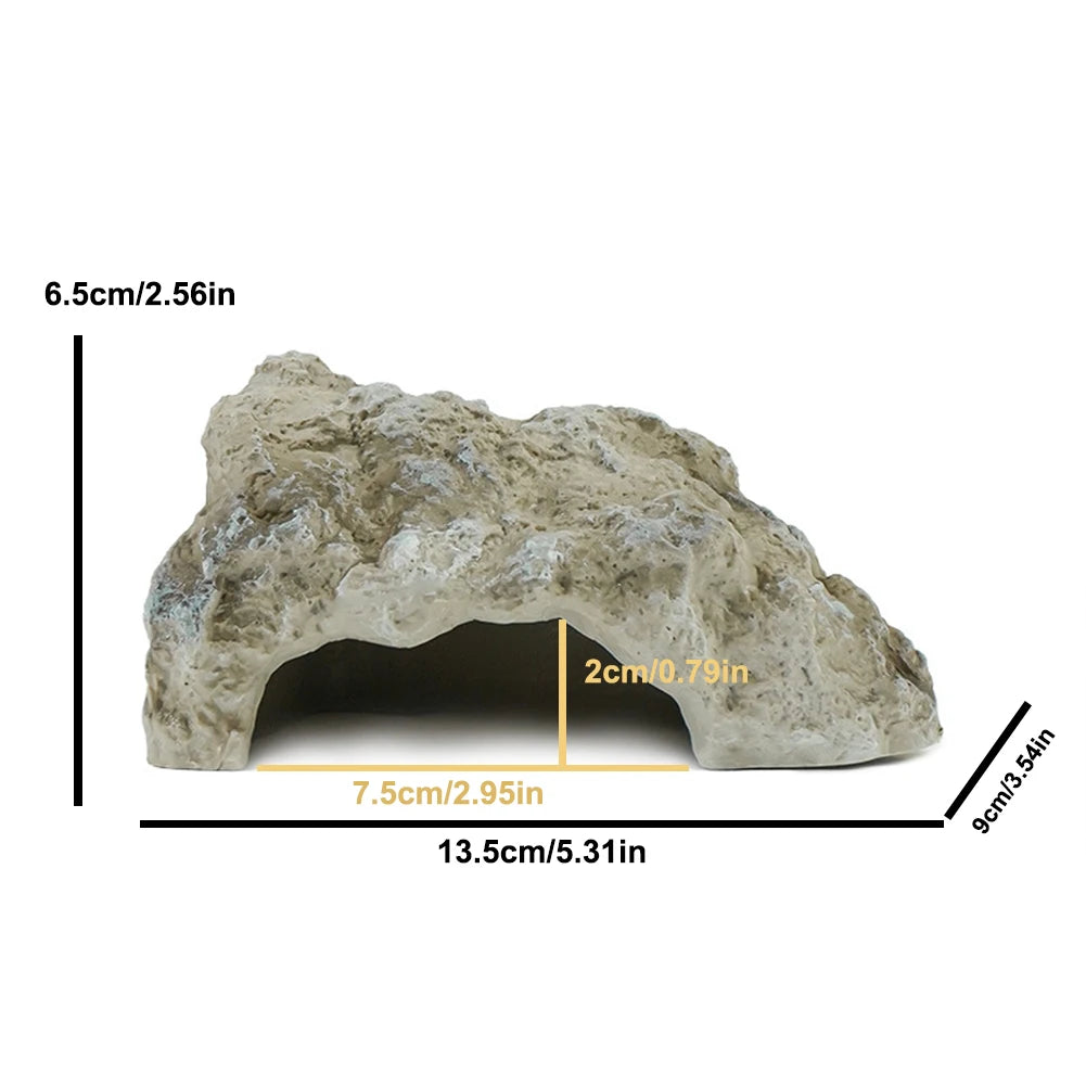 1PCS Climbing pets imitate rocks to avoid caves, snakes help molt