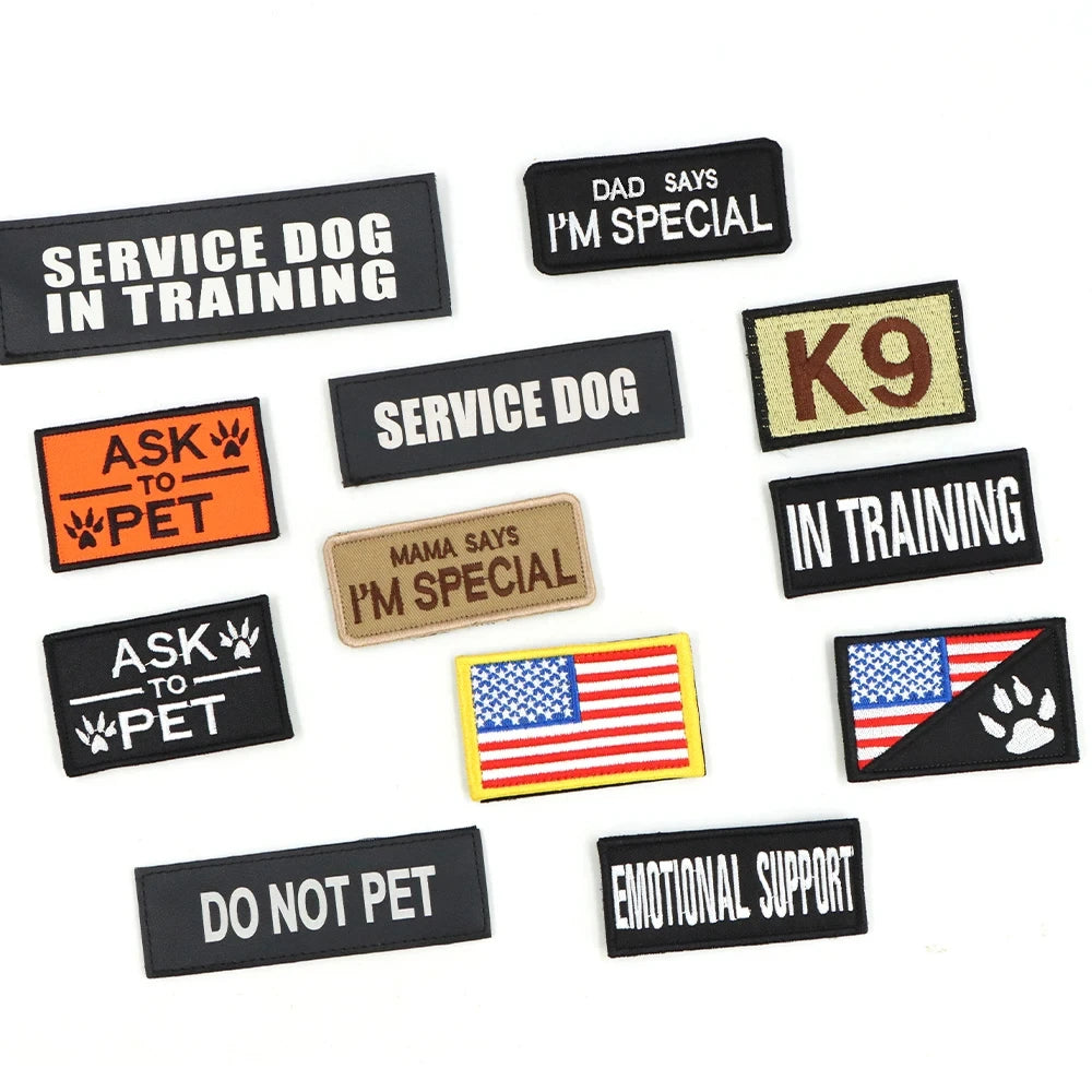 Tactical Military Large Dog Harness Collar