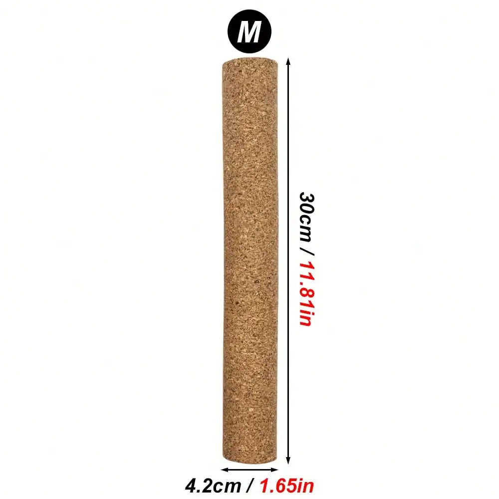 1 PC DIY Cork Branch Reptile Climbing Sticks - Terrarium Habitat Decor -  Flexible Wood Logs