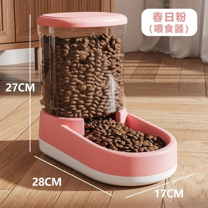 Automatic Feeder  Gravity Water And Food Dispenser