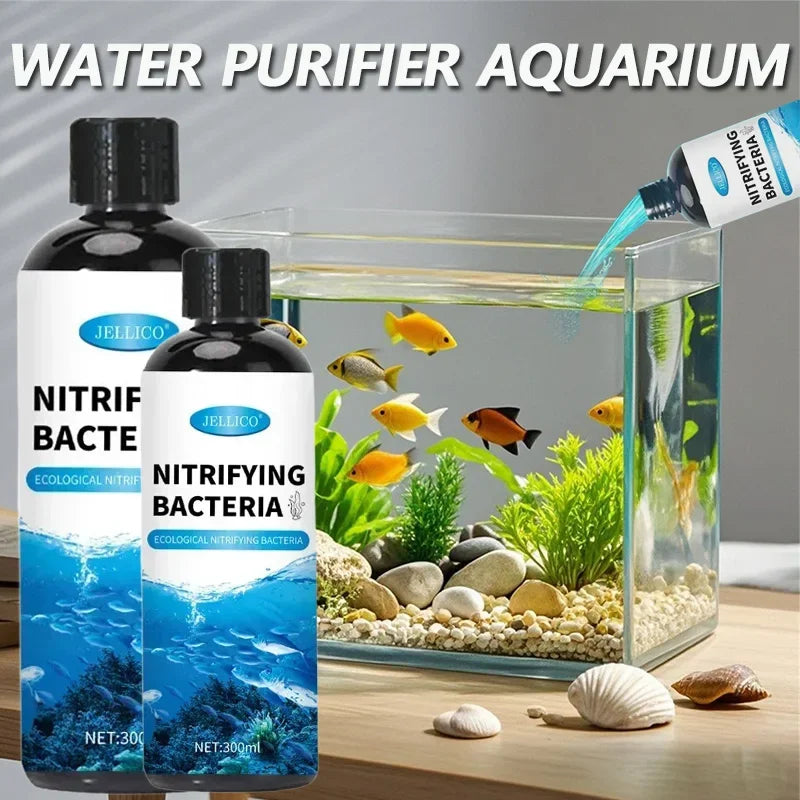 300ml Nitrifying Bacteria Liquid Fish Tank - Water Purifier  - Aquarium Water Treatment