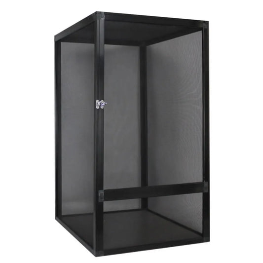 Reptile Pet Housing Aluminum Detachable Screen Cage Ventilated Breathable Reptile Terrarium