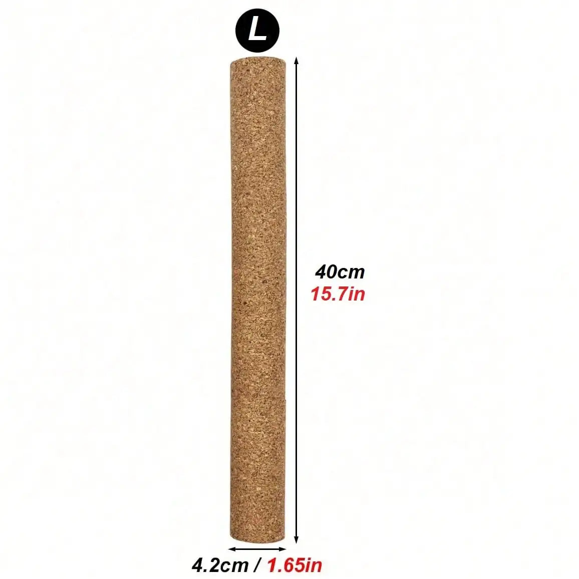 1 PC DIY Cork Branch Reptile Climbing Sticks - Terrarium Habitat Decor -  Flexible Wood Logs
