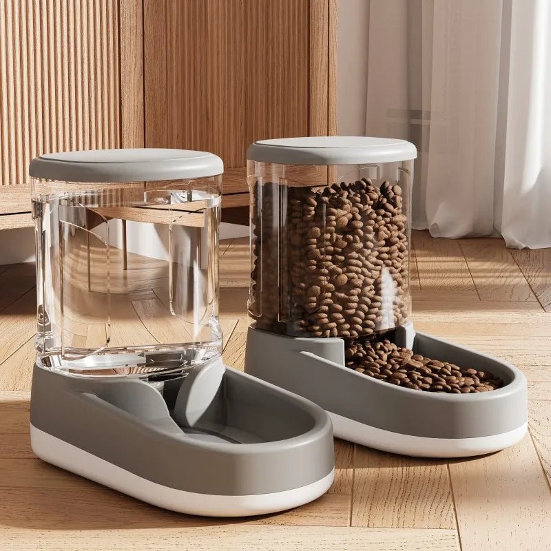 Automatic Feeder  Gravity Water And Food Dispenser
