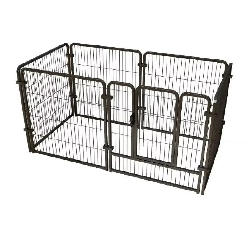 Heavy Duty Cage - 6 Panel Fence - Playpen Foldable Kennel