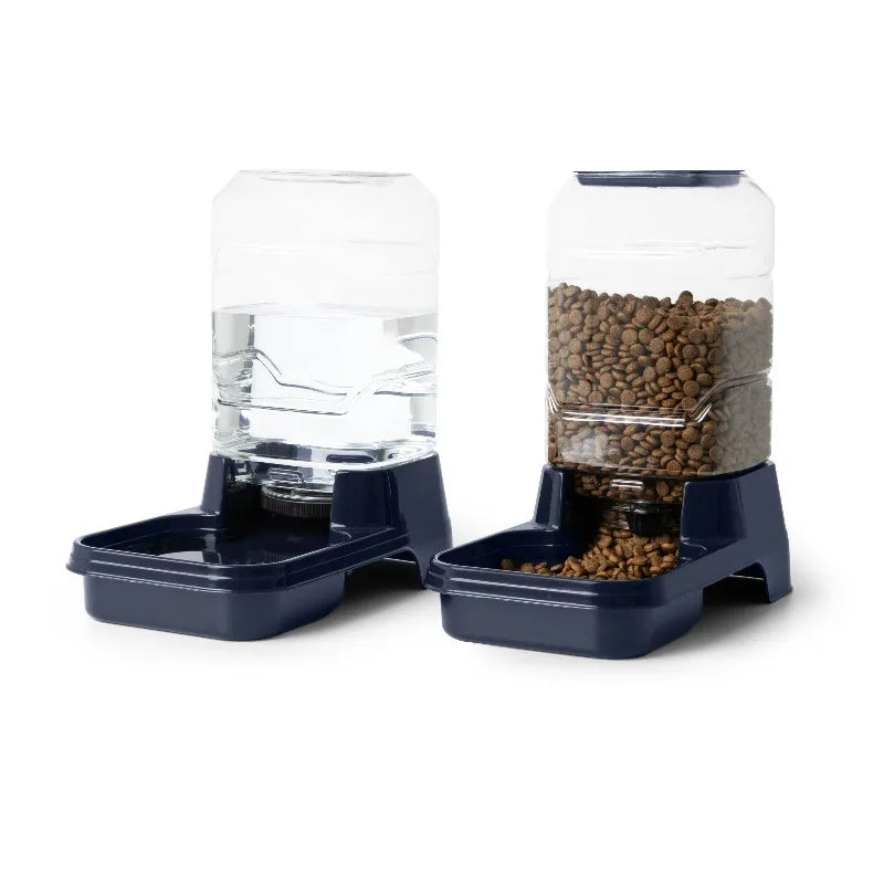 2 lb Gravity Feeder for Extra Small Pets, Navy
