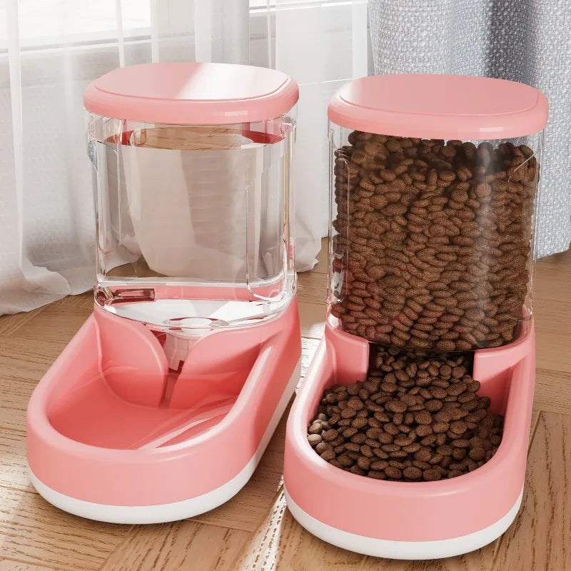 Automatic Feeder  Gravity Water And Food Dispenser